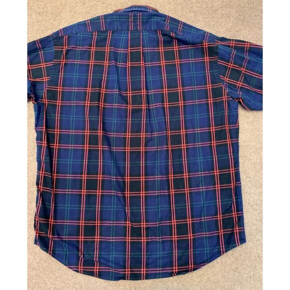 Ralph Lauren Blake Button Down Shirt Mens L Plaid Classic Long Sleeve Cotton - Picture 2 of 6